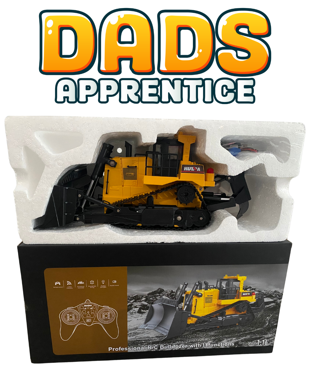 Professional R/C BULLDOZER 1554