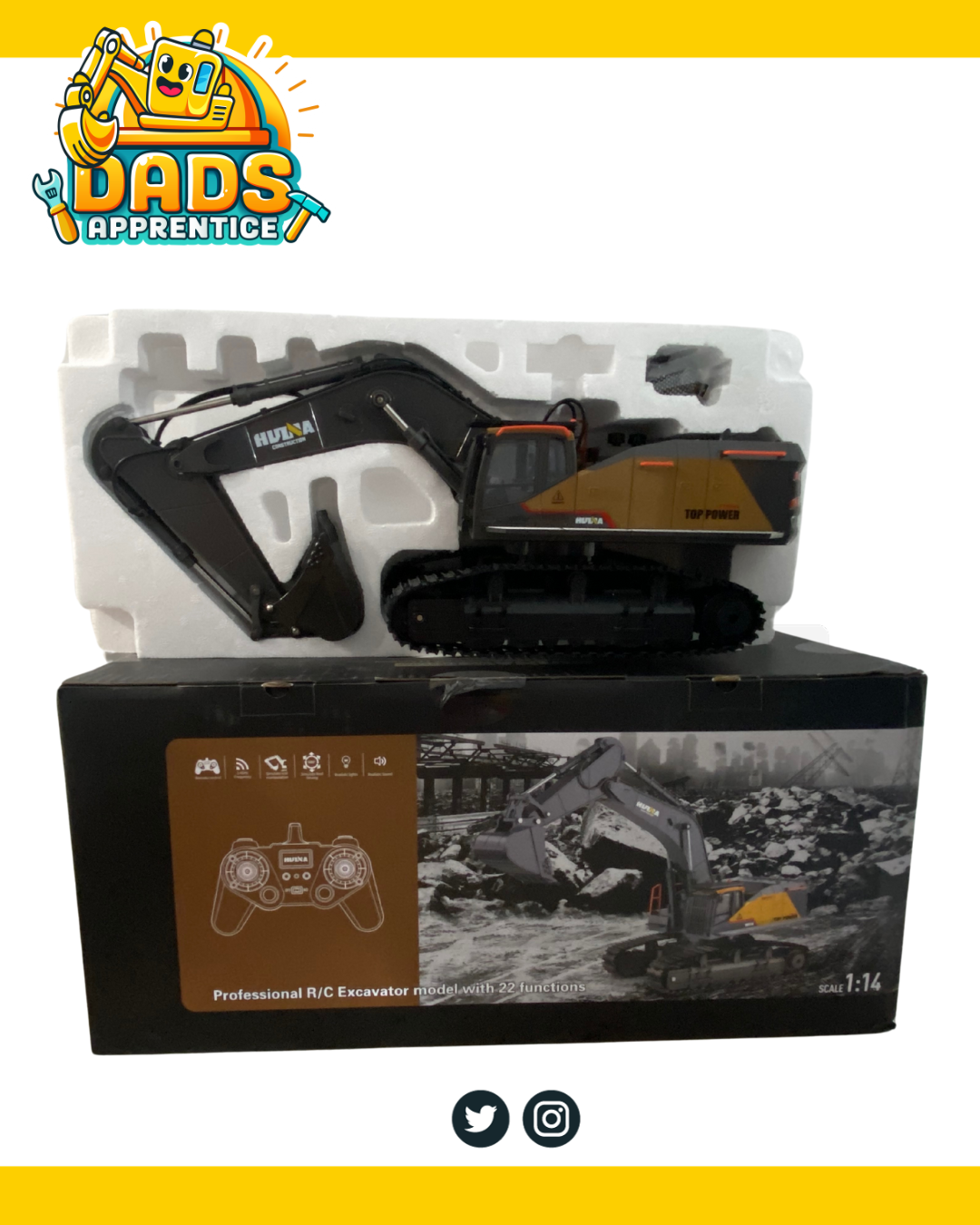 Professional R/C EXCAVATOR 1592