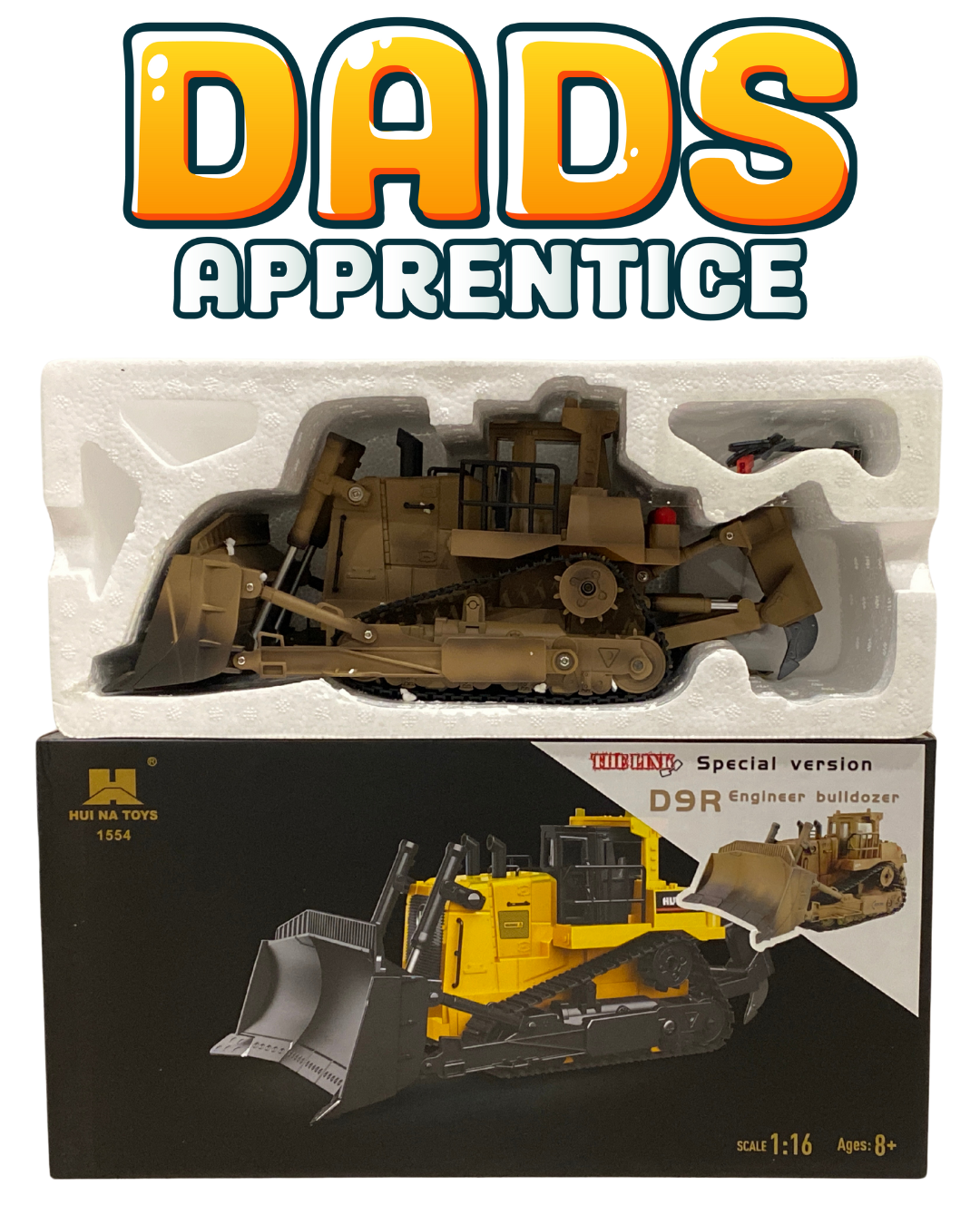 Professional R/C BULLDOZER 1554