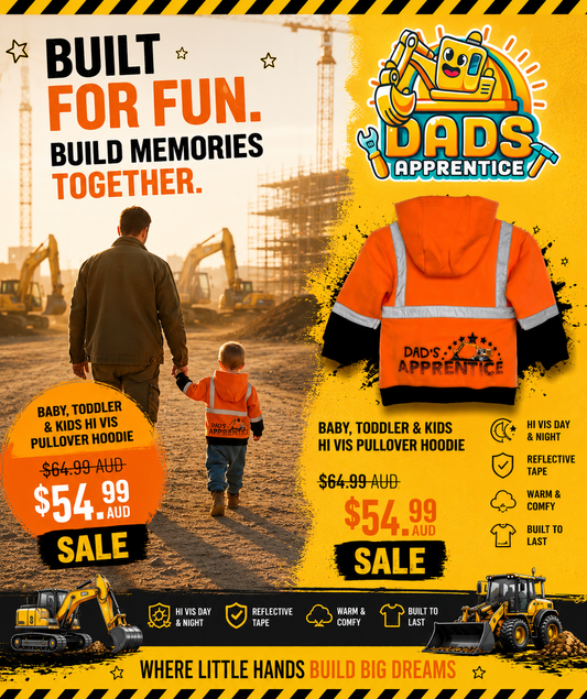 Baby, Toddler & Kids Hi Vis Pullover Hoodie