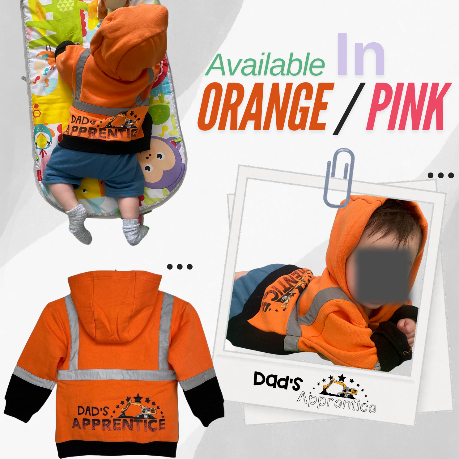 PULLOVER HOODIE CHILDHOOD（オレンジ） 020363-030363-