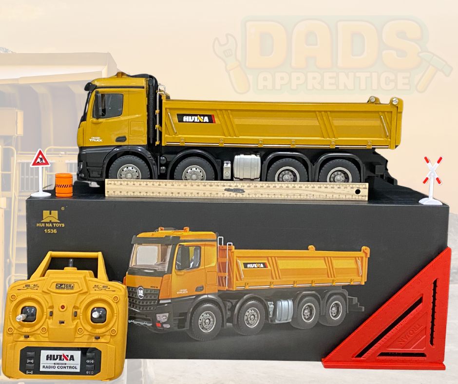 Remote control 8x8 dump truck