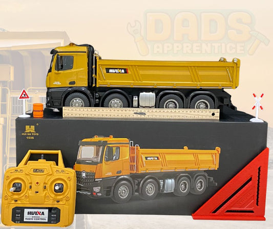 Remote control 8x8 dump truck